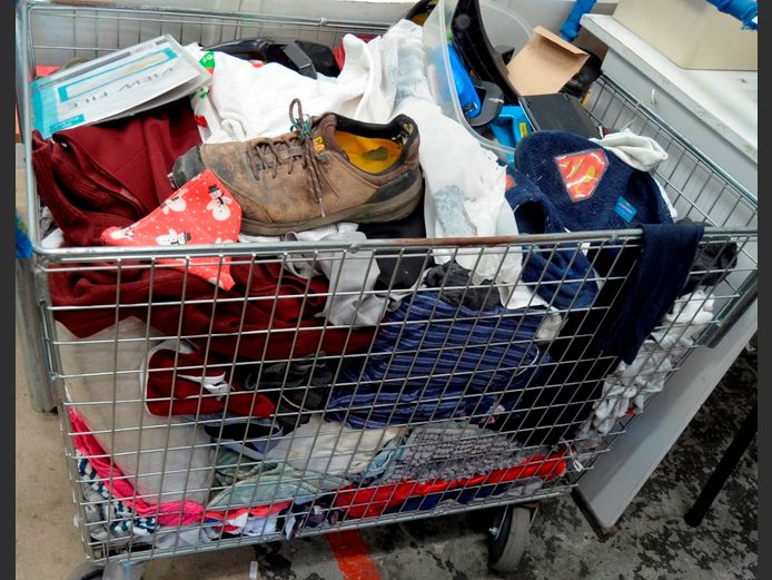 ASSORTED CLOTHING, SHOES, etc [Excl. Bin]