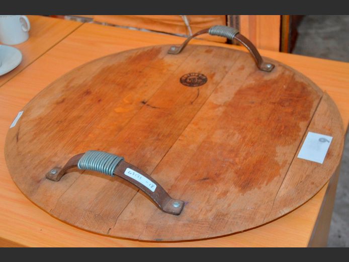 KUIPERS WOODEN CHARCUTERIE BOARD, 55cm Diameter