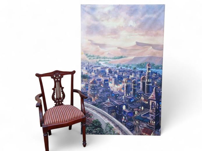 Massive Aladdin Scene Canvas Print (2m in height)