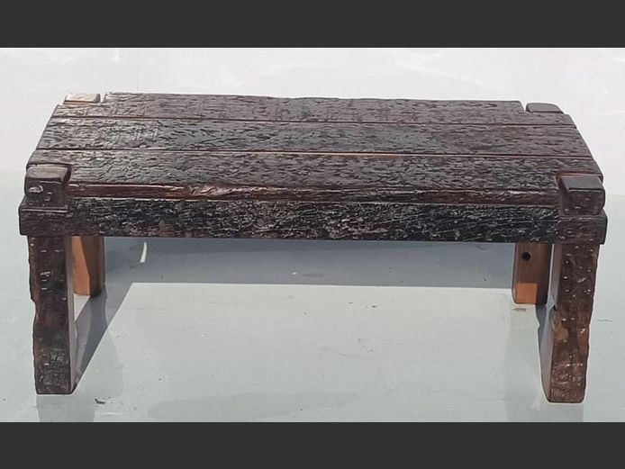 SLEEPER WOOD COFFEE TABLE