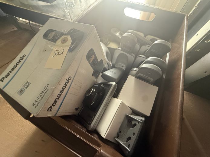 Crate of Wireless Telephones - Panasonic 