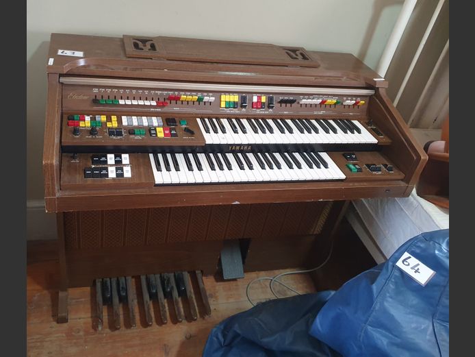 ELECRONE ELECTRIC ORGAN, 113 x 58 x 97cm [Switches on, no sound]
