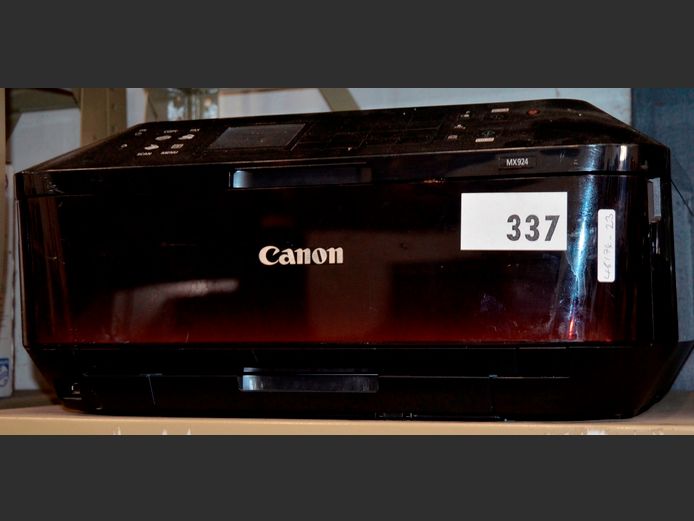CANON PIXMA MX924 PRINTER [Switches on, untested further]