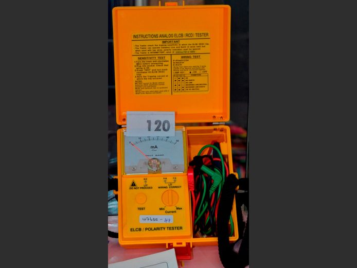TOPTRONIC TEL25C ELLB POLARITY TESTER [Untested]