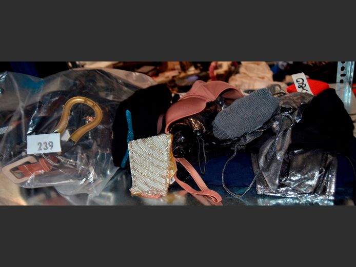 LOT: BOOB TUBES & BELTS