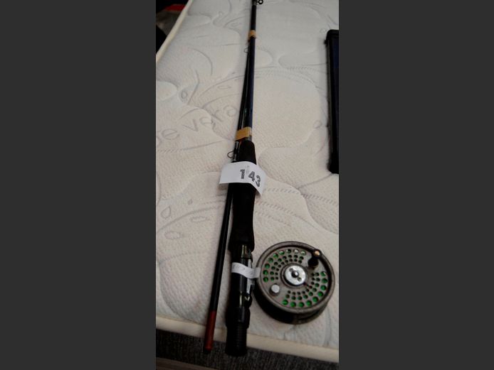 FLY FISHING ROD WITH REEL