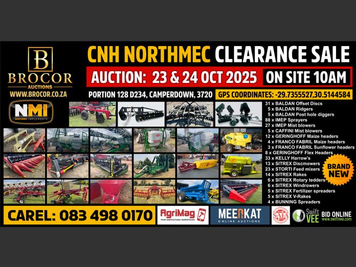 CNH NORTHMEC CLEARANCE SALE AUCTION 