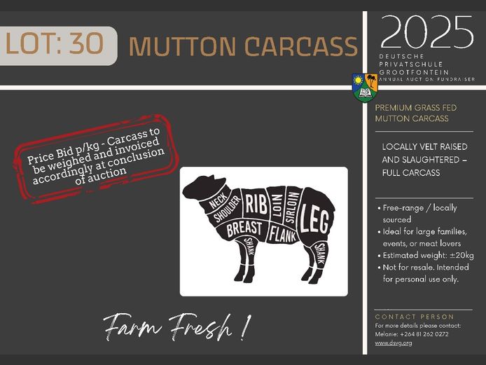 MUTTON CARCASS | PREMIUM GRASS FEDMUTTON CARCASS