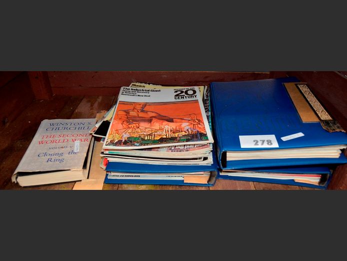 LARGE COLLECTION HISTORY OF THE 20th CENTURY BOOKS