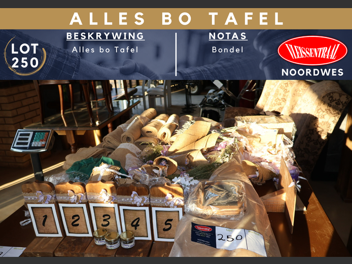 ALLES BO OP TAFEL