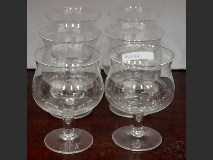 SET OF 6 COGNAC GLASSES