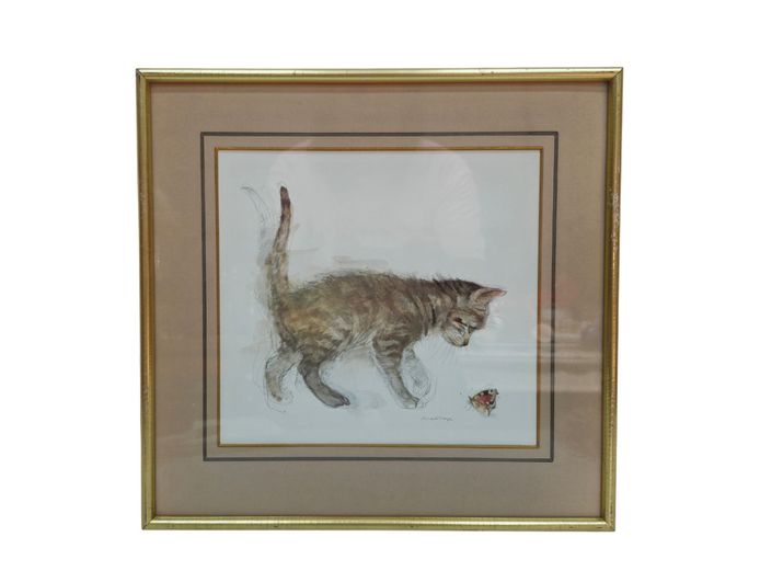 Framed Art Print After Mads Stage (Danish, 1922–2004)