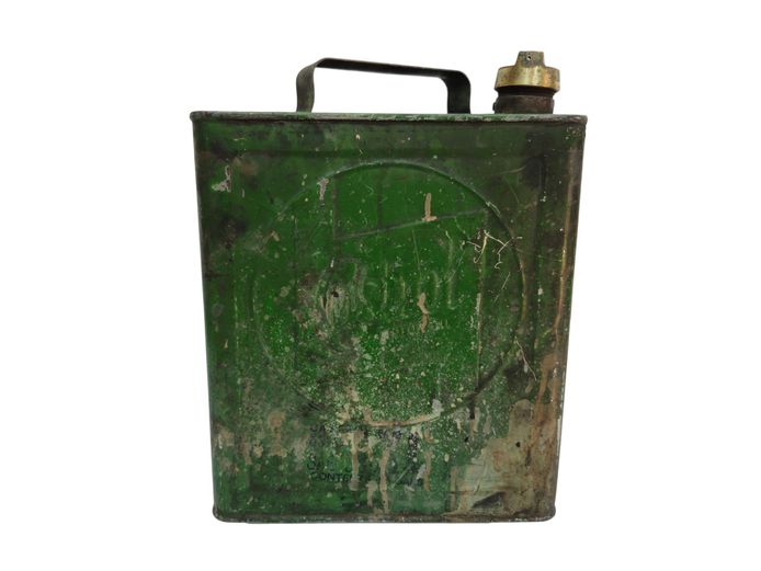 Large Vintage Castrol 2-Gallon Motor Oil Tin