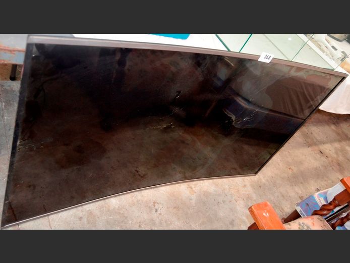 DIAMOND 65" L.E.D. TV [Switches on, untested further, screen cracked] ### LICENCE PLEASE ###