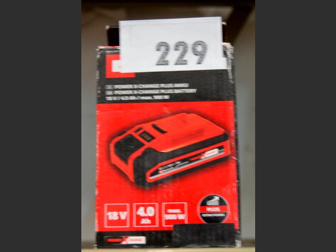 EINHELL 18V, 4.0 Ah POWER-X-CHANGE PLUS BATTERY ONLY
