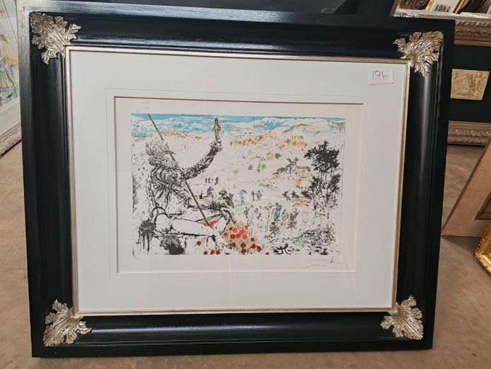  "The Golden Age of Don Quixote" - Salvador Dali (STC)