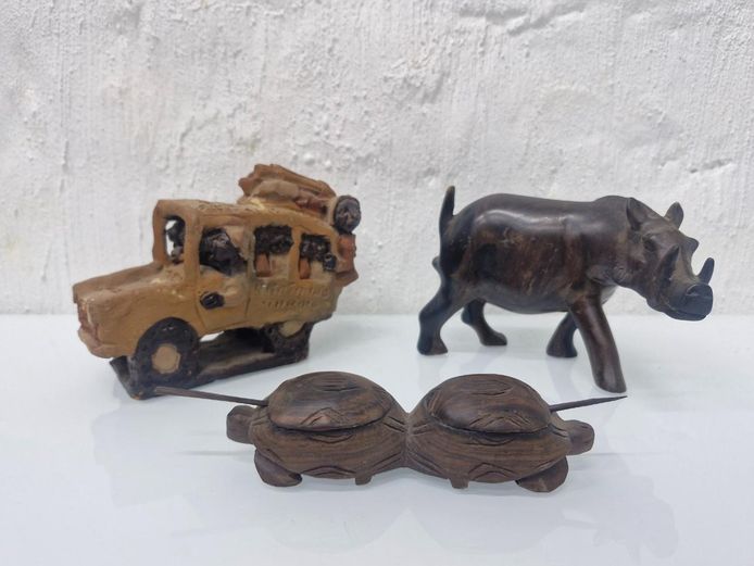Collection of Assorted African Décor Ornaments