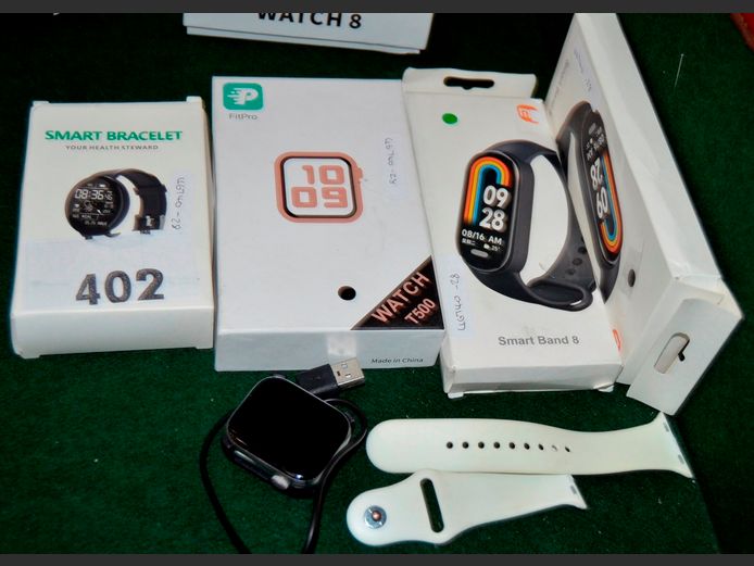 LOT OF 5: VARIOUS SMART WATCHES [Untested]