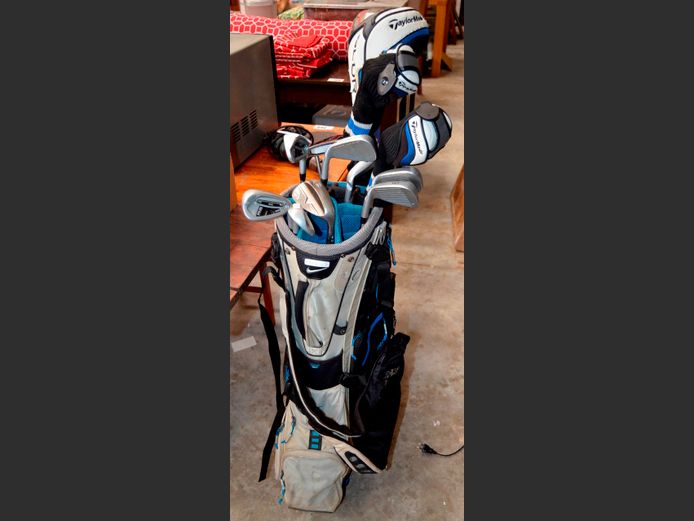 PERFORMANCE HYBRID GOLF BAG WITH 13 CLUBS