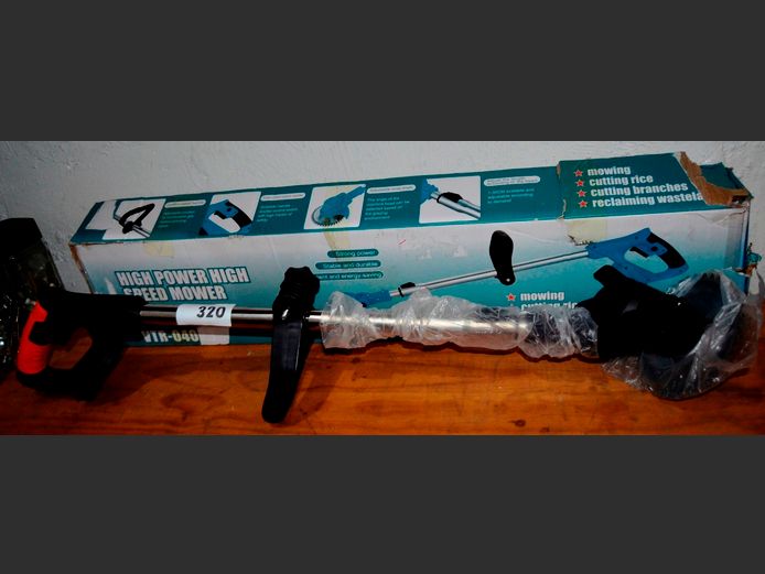 HIGH POWER & SPEED CORDLESS TRIMMER [Untested, No battery]