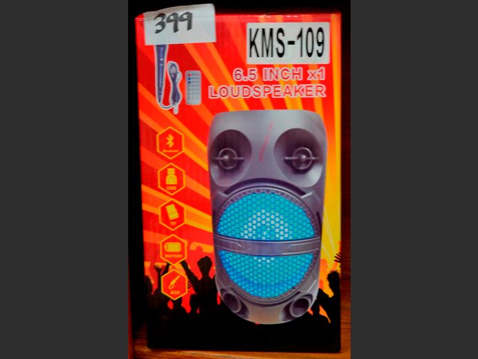 KMS-109 6.5" BLUETOOTH SPEAKER [Untested]