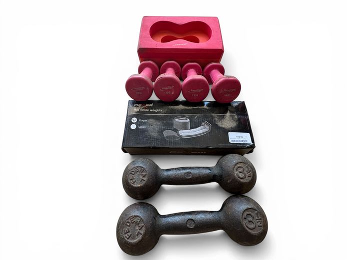 Dumbbells, Weights and Exercise Accessories