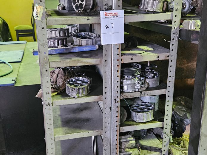 DOUBLE SIDED METAL SHELF