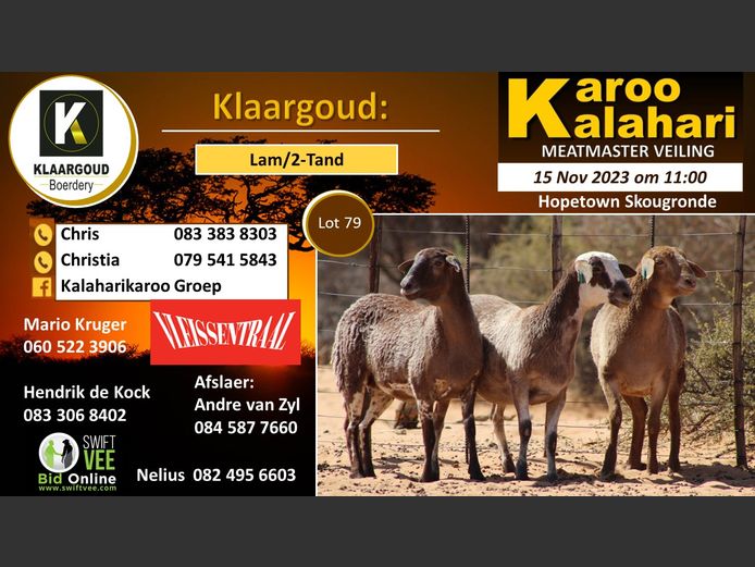 CP 79 C | KLAARGOUD BOERDERY