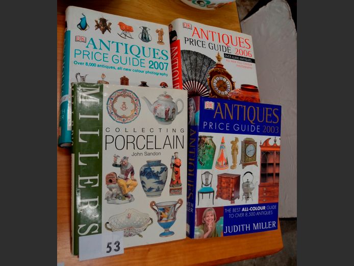 LOT OF 4 MILLER'S BUYER'S GUIDES: PORCELAIN, PRICE GUIDES, etc
