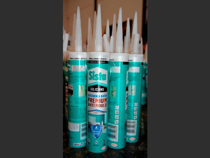 LOT OF 10: SISTA WHITE SILICONE TUBES