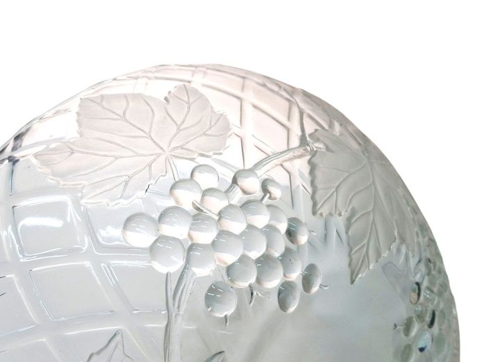 Large Vintage Mikasa Crystal Fruit Bowl