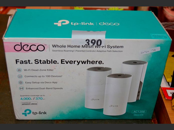 TP LINK DECO HOME WI-FI MESH SYSTEM [Untested]
