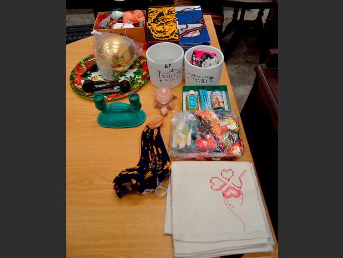 WOODEN WINE BOXES, CERAMIC PLANTERS, PIPES, etc