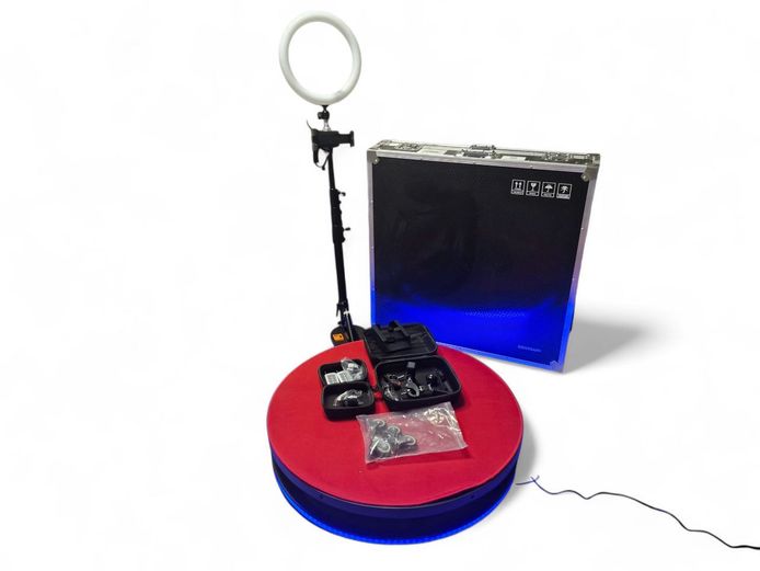 360 Photo Booth Machine with Flight Case (Brand New)