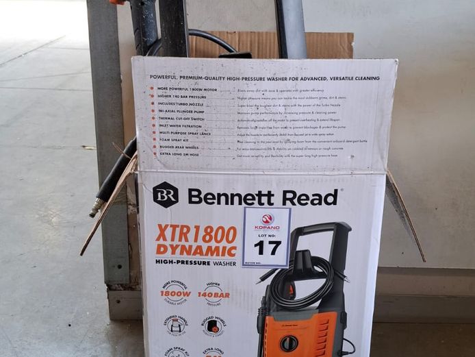 Bennett Read high-pressure washer