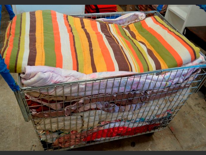 THROWS, DUVET COVERS, SHEETS, etc [Excl. Bin]