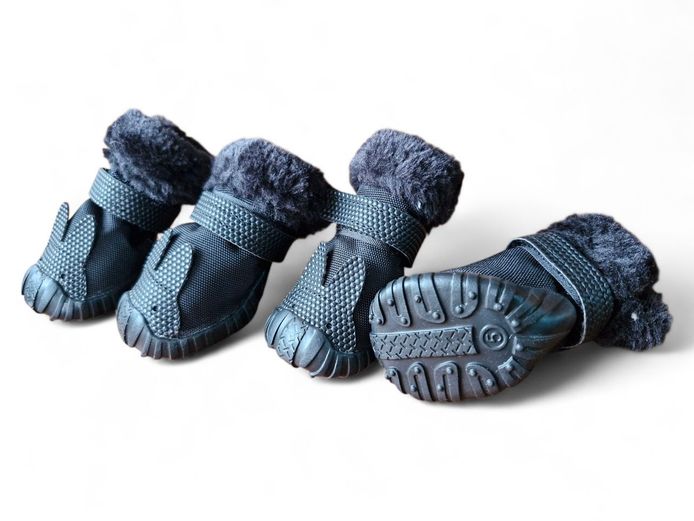 Set of Non-Slip Dog Shoes Size No. 5