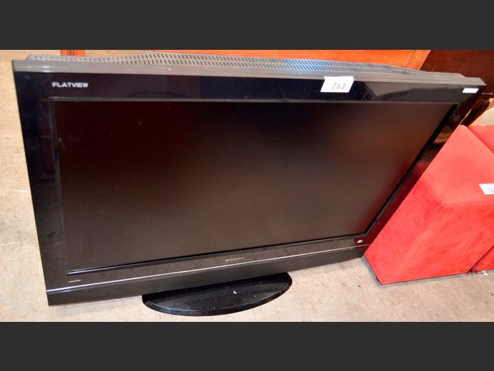 SANSUI 45" LCD TV [Switches on, Untested further] ### LICENCE PLEASE ###