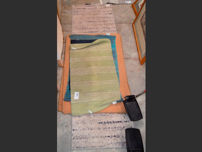 ASSORTED RUGS & RUNNERS [Need a clean] [#: 377423711]