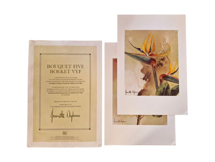 Jeanette Dykman Portfolio Bouqueet Five Prints