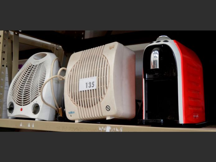 VIDA E COFFEE MAKER, FANS, etc [Untested]