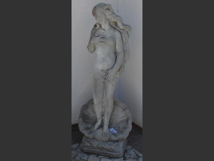 CONCRETE FIGURE "BIRTH OF VENUS", 125cm High