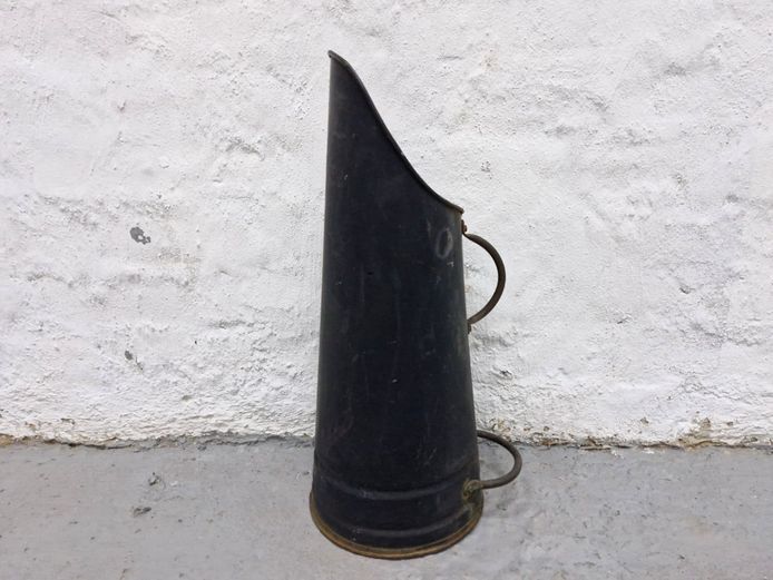 Vintage Black Metal Waterloo Coal Scuttle/Hod
