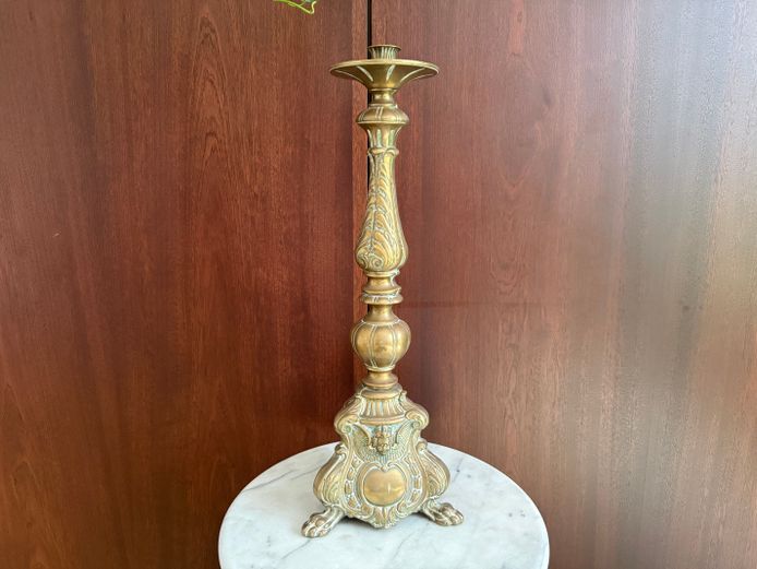 Solid Brass Candelabra 