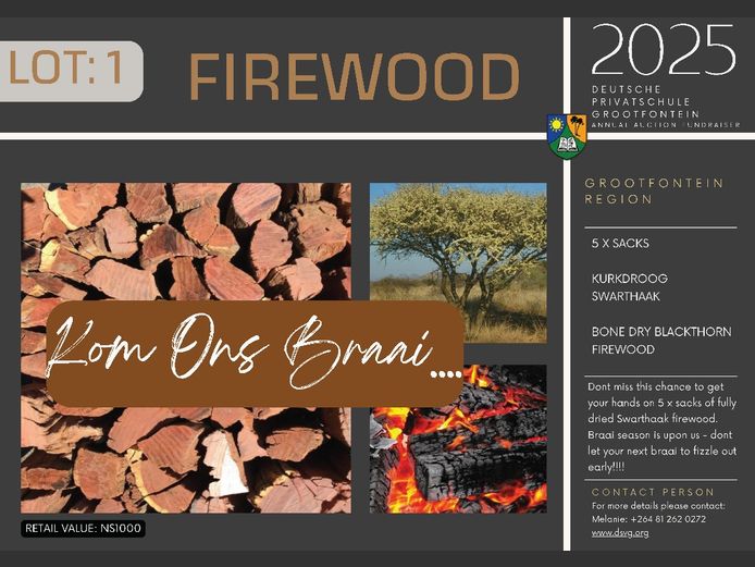 FIREWOOD | G R O O T F O N T E I N
R E G I O N
