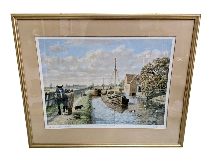 Limited Edition Print: "Cogglesford Mill, Sleaford" by Robin Wheeldon (747/950)