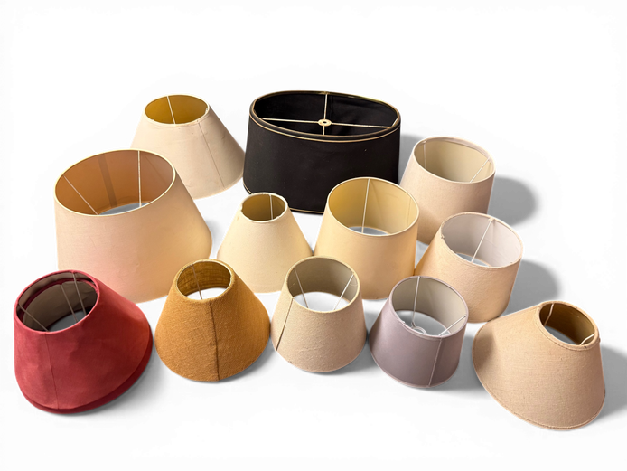 Assorted Lampshades Bundle (Various Sizes & Styles)