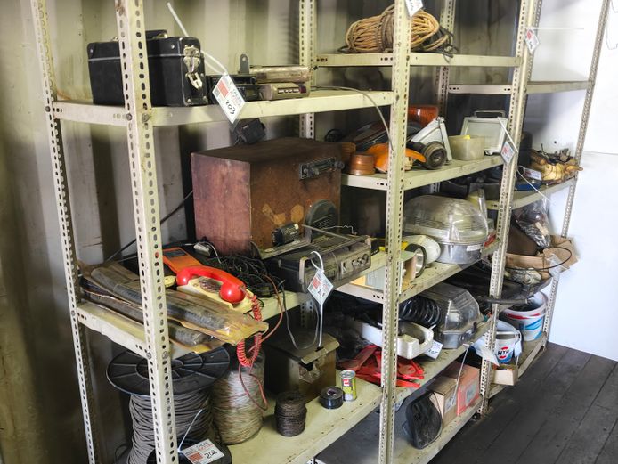 3 X BOLT AND NUT SHELVING - EXCLUDING CONTENTS