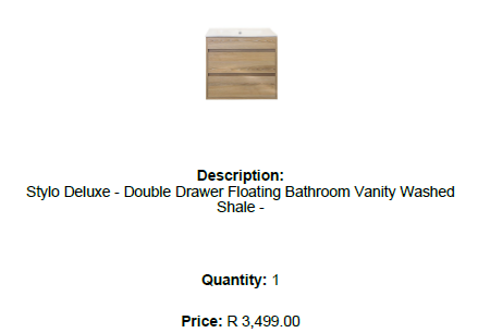 SILVER PALLET OF STOCK (NOT TESTED) TOTAL RETAIL VALUE: R 89,620.00