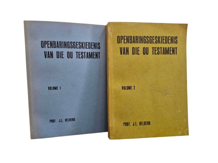 Openbaringsgeskiedenis Van Die Ou Testament Volume 1&2